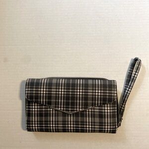 No Boundaries Bulk Clutch Black And White Wallet NWOT